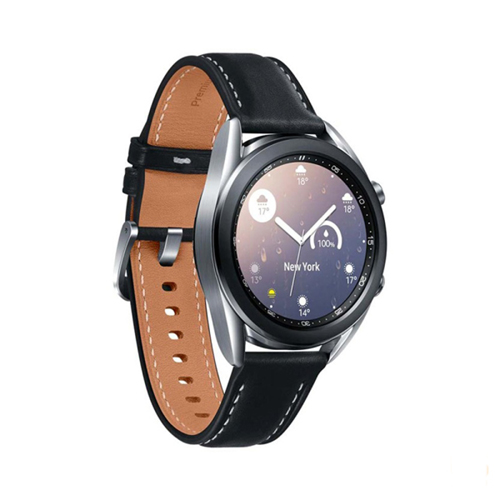 ساعت هوشمند سامسونگ مدل (41mm) Galaxy Watch3 SM-R850 با بدنه استیل ضد زنگ
