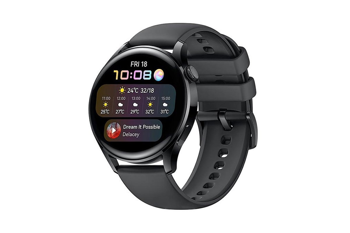 ساعت هوشمند هواوی GT 3 (42mm) مدل MIL-B19 با بند فلورالاستومر