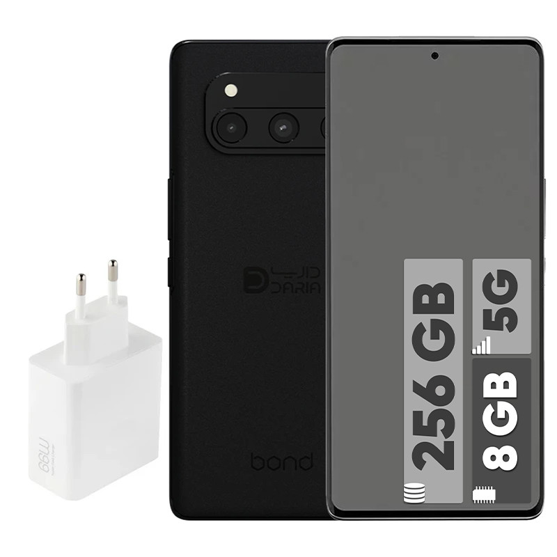 گوشی موبایل داریا مدل bond 5G دو سیم کارت ظرفیت 256 گیگابایت و رم 8 گیگابایت