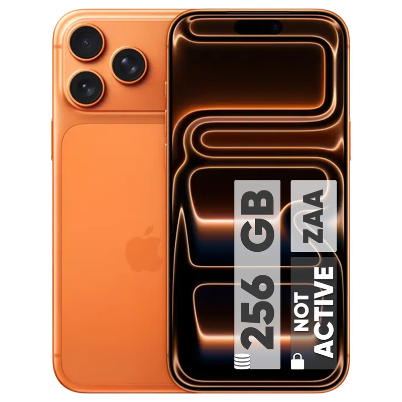 گوشی موبایل اپل مدل iPhone 17 Pro Max ZA/A تک سیم کارت + eSim ظرفیت 256 گیگابایت و رم 12 گیگابایت - نات اکتیو