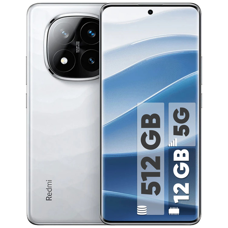 گوشی موبایل شیائومی مدل Redmi Note 14 Pro Plus 5G دو سیم کارت ظرفیت 512 گیگابایت و رم 12 گیگابایت - گلوبال