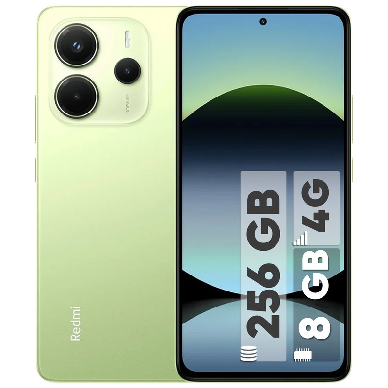 گوشی موبایل شیائومی مدل Redmi Note 14 4G دو سیم کارت ظرفیت 256 گیگابایت و رم 8 گیگابایت - گلوبال